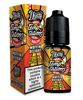 DOOZY TEMPTATIONS 10ML NIC SALTS MUFFIN DELIGHT (10)
